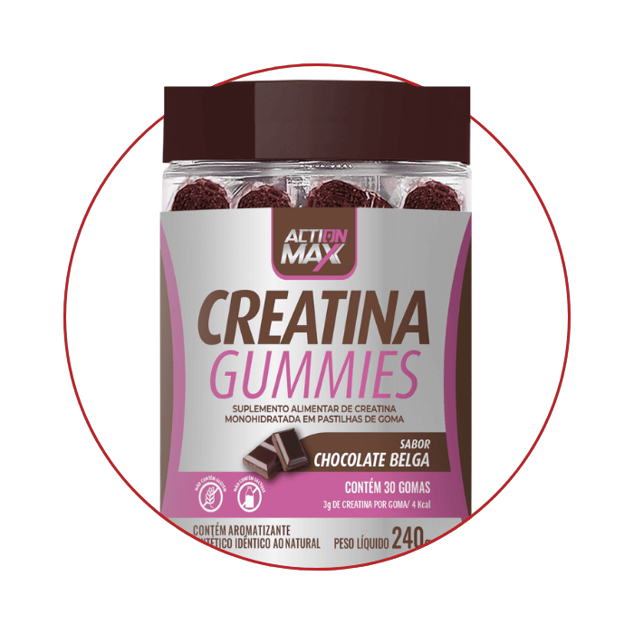 Creatina Gummies Chocolate Belga
